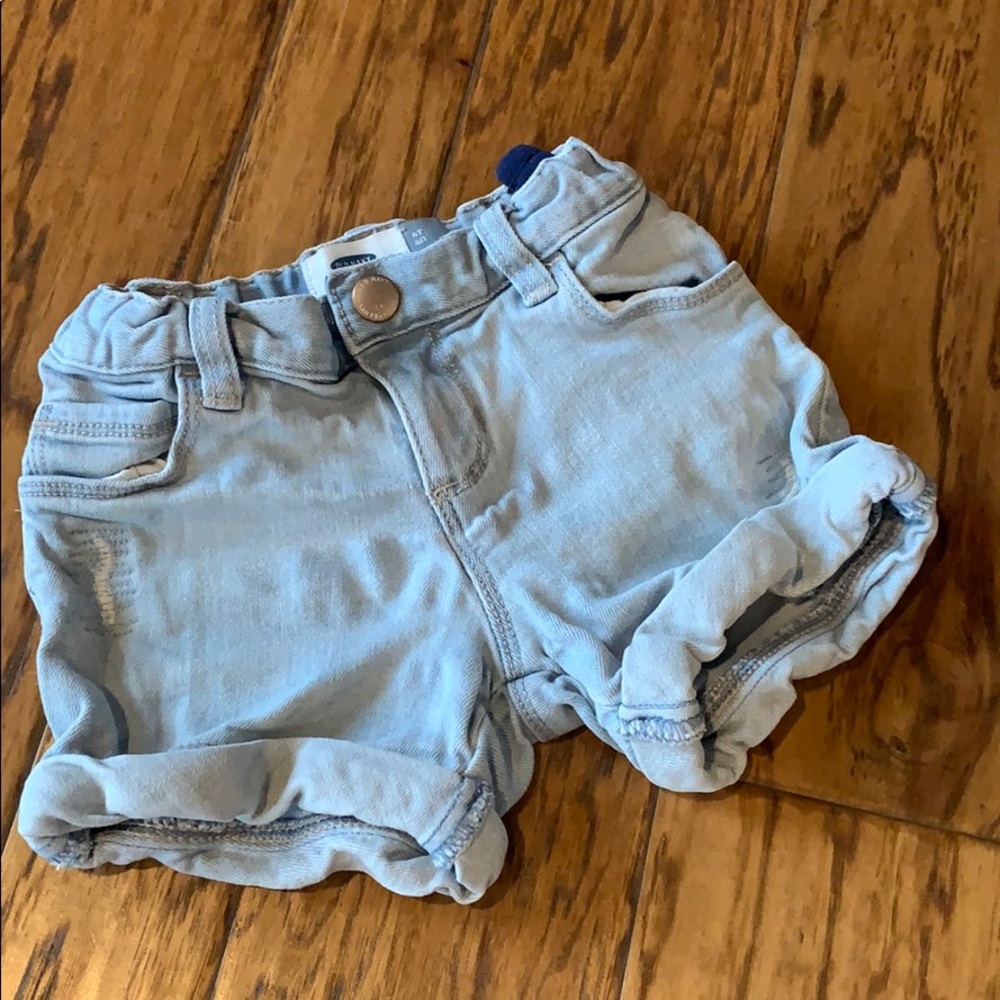 Distressed Light Wash Old Navy Shorts